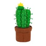 Набор для шитья игрушки Игольница-шкатулка "Кактус" 18 см, Miadolla AC-0251