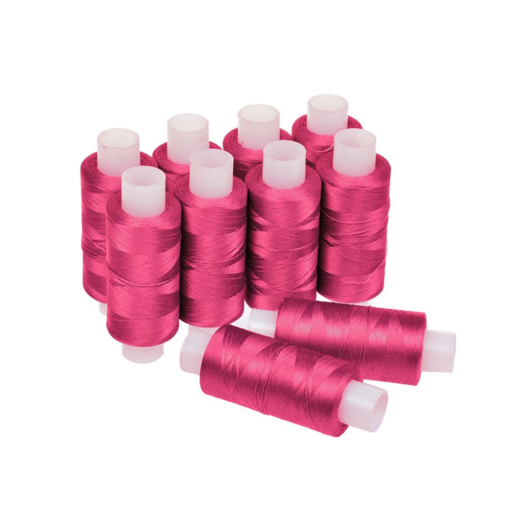 Нитки оверлочные 10кат. 200м розовый