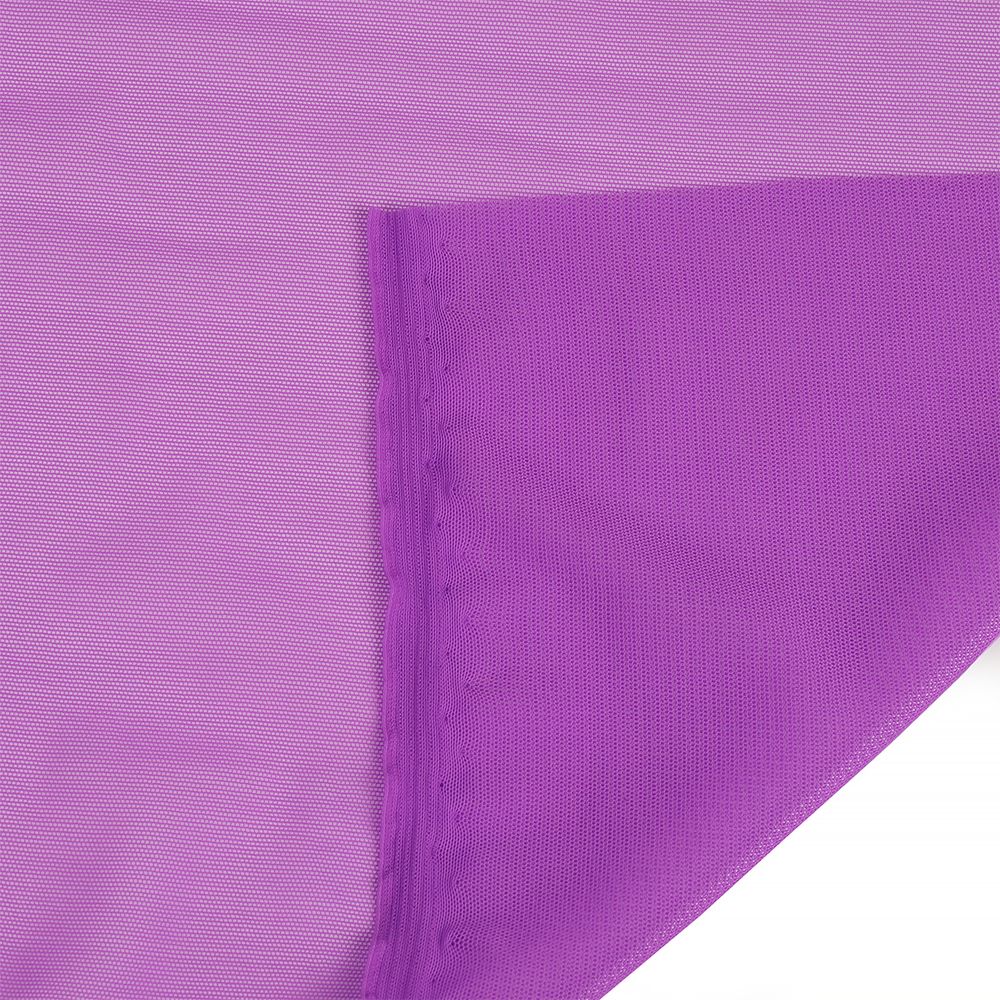 Сетка бельевая эластичная 80 г/м², шир.160 см / 3 метра, фиолетовый неон /068.violet.3/