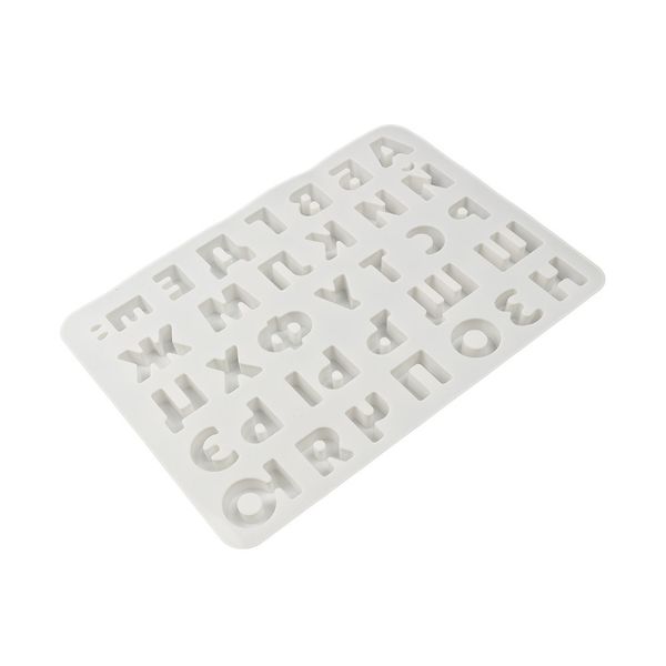 Форма силиконовая для пирожных 36.6х26х2 см, алфавит -33 ячеек, S-Chief SPC-0308