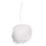 Помпоны декоративные песец, 1 шт, 01 белый, Gamma POFM-01