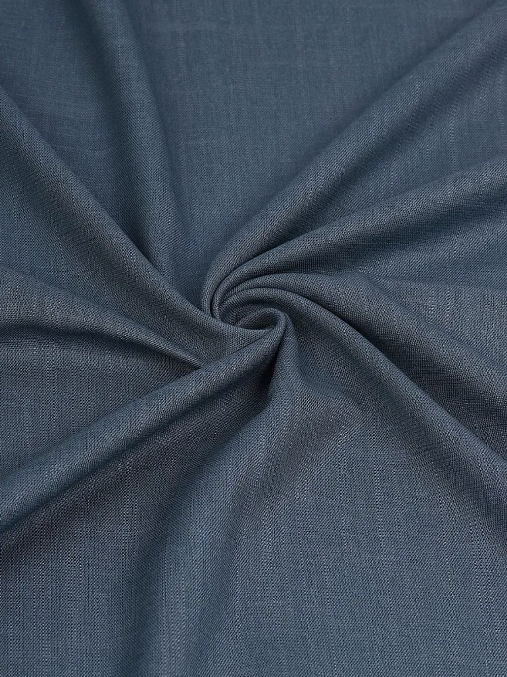 Льняная ткань 190 г/м², 140 см / 2 метра, TBY.Li.1002.24, 24 джинса