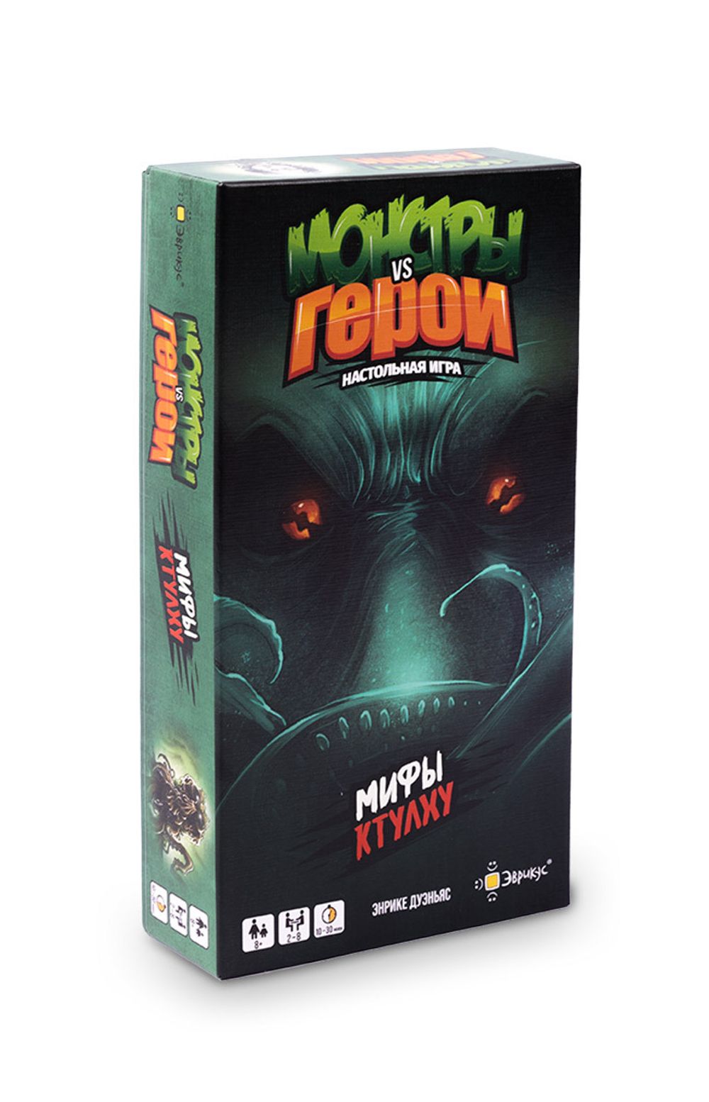 Игра настольная Монстры vs Герои. Мифы Ктулху, Эврикус BG-11066