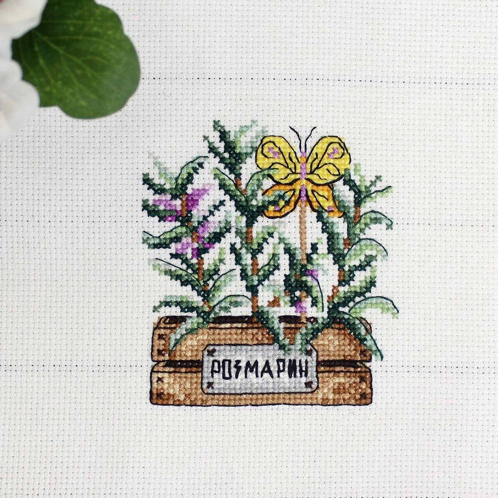 Набор для вышивания МП Студия Розмарин 9х10см, М-639