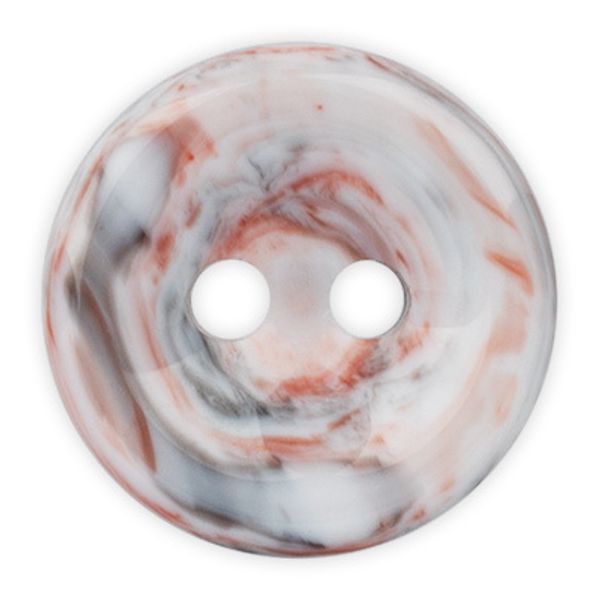 Пуговицы 2 прокола блузочные 11 мм, 40 шт, A001/A008 белый/черный, Gamma JEY 0017