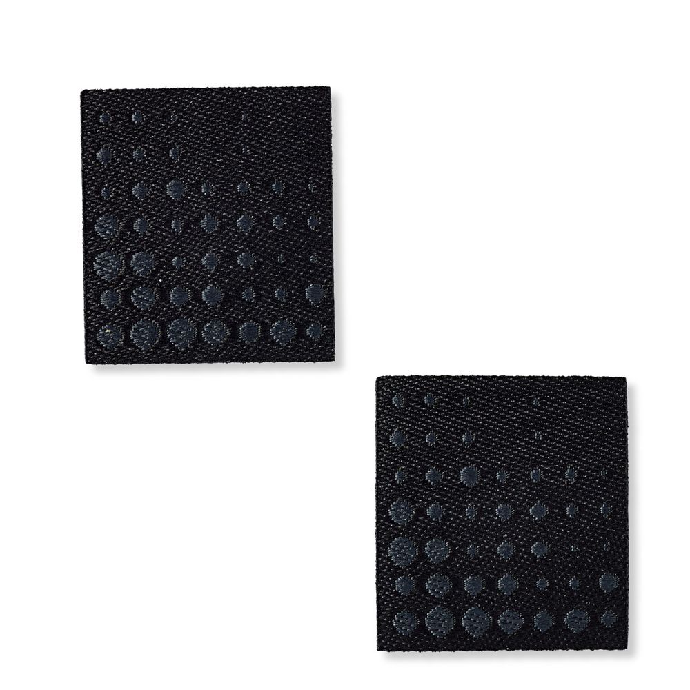 Термоаппликация Эмблемы чер./серый 2 шт Prym