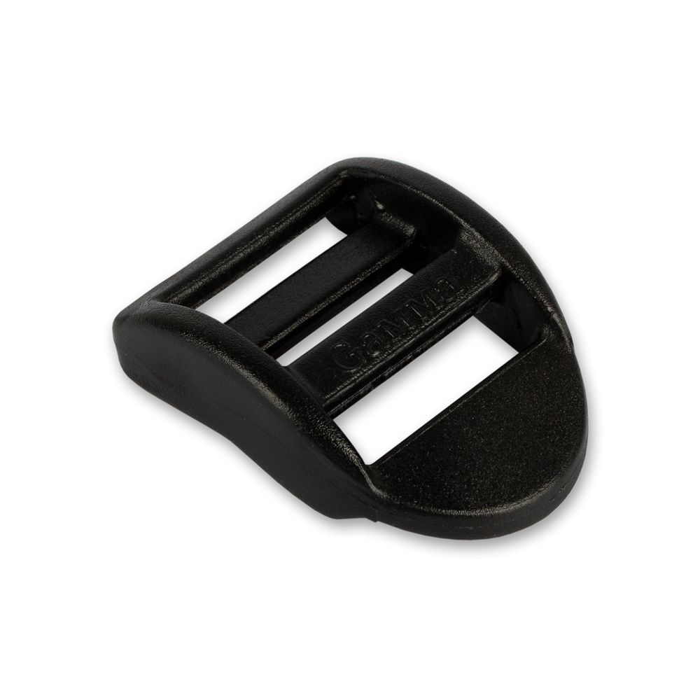 Пряжка регулировочная силовая пластик 19 мм, 100 шт, черный, Gamma SAM002