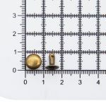 Хольнитены ⌀9 мм, h=9 мм, сталь, New Star №33.5, цв.антик, ≈100 шт