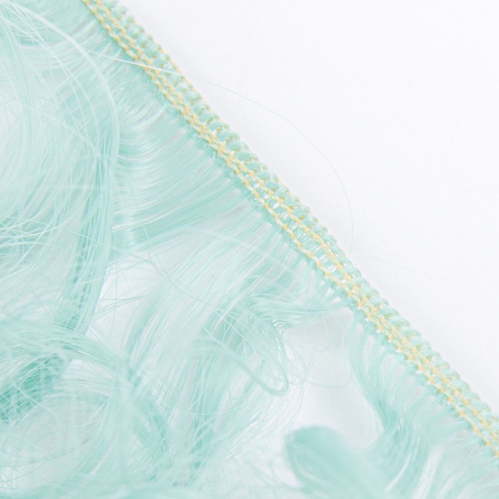 Трессы для кукол 15 см, 100 см, 27 г, 32 мятный, HobbyBe HAR-9