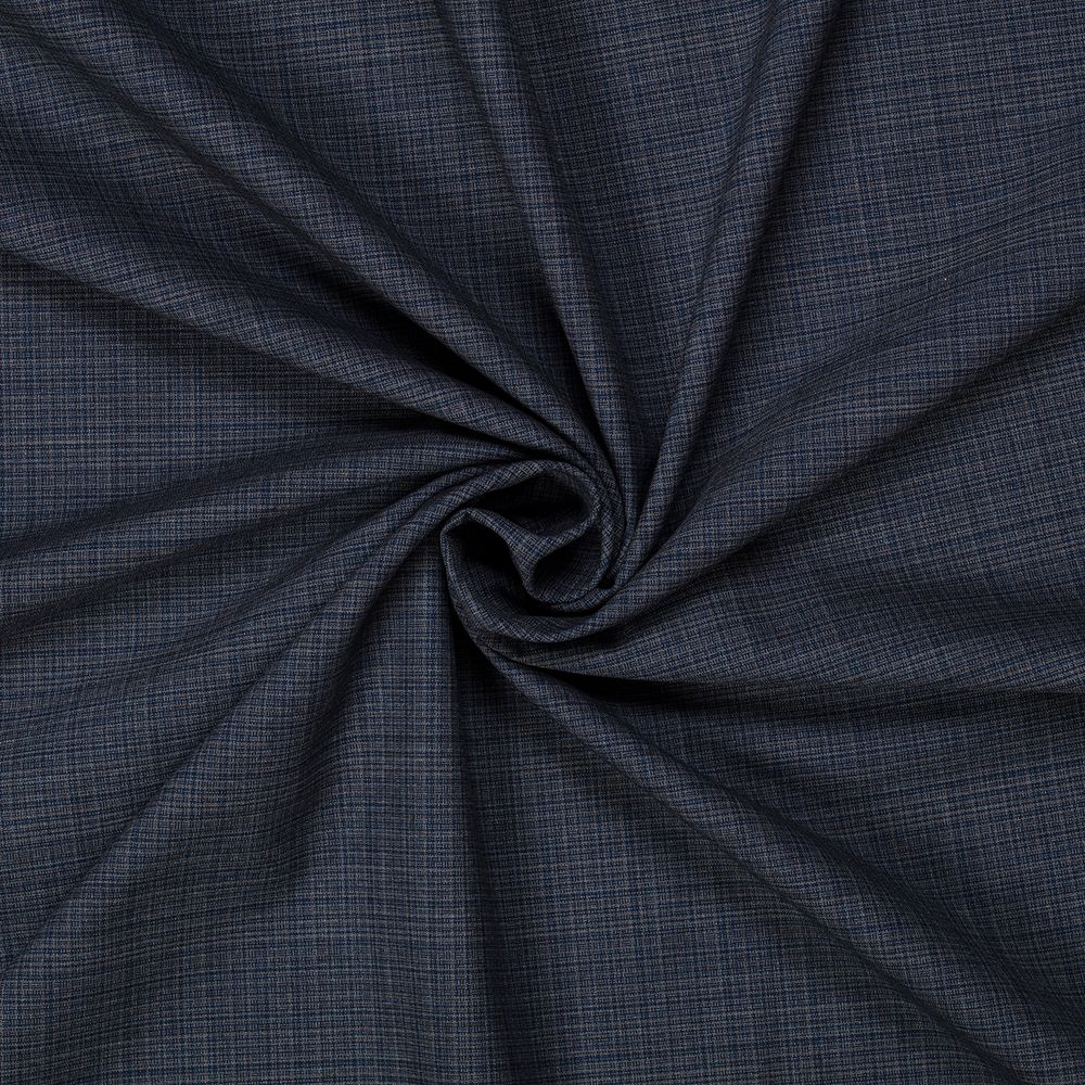 Ткань костюмная 191 г/м², 150х150±2 см, 03 синий/ blue, Gamma SUTF-002N