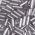 Стеклярус Astra&Craft 5 мм, 150 г (10х15 г), цв. 42А серебристая дымка