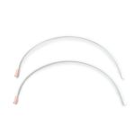 Косточки для бюстгальтера (каркасы) металл 190 мм (разм. F (115)), 2 шт, белые, Prym