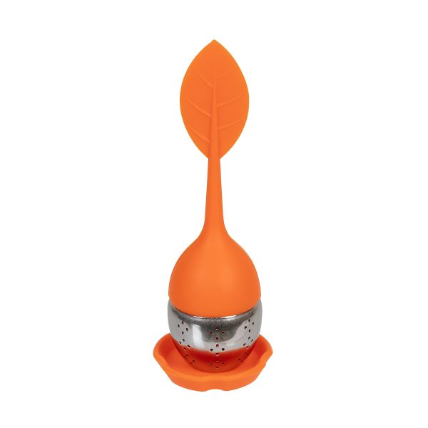 Сито для заваривания чая 4х15 см, 1 шт, №07 оранжевый, S-Chief SHF-0341