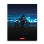 Тетрадь ученическая общая, A5+ 48 л. на скобе 65 г/м², белизна 100%, 10 шт, линия в термоусадочной пленке, 000319 На стиле, Светоч 48ТСК5_1_3_2