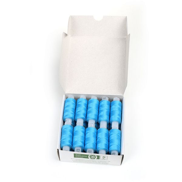 Нитки армированные ПНК им.Кирова 45ЛЛ, бытовые, 200 м / 20 кат., 2506 голубой