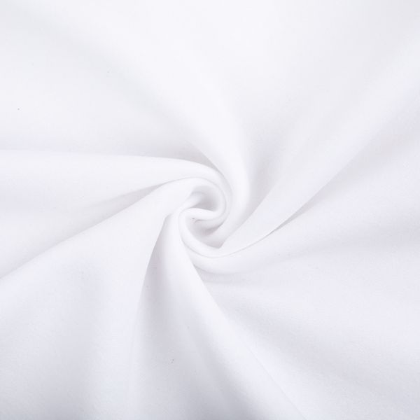 Футер 2-нитка с начесом 275 г/м², 150х180±5 см, белый/white, Gamma DBKTN