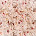 Ткань для пэчворка PEPPY LITTLE HEROINES ФАСОВКА 50х55 см, 120±3 г/м², 100% хлопок, 40538-80, Peppy LITTLE HEROINES