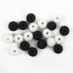 Бусины стекло ⌀6 мм, 100 шт (5х20 шт), №01 ассорти, Zlatka LVBD-01