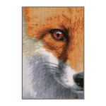 Набор для вышивания нитками Lanarte, Лиса 18х27