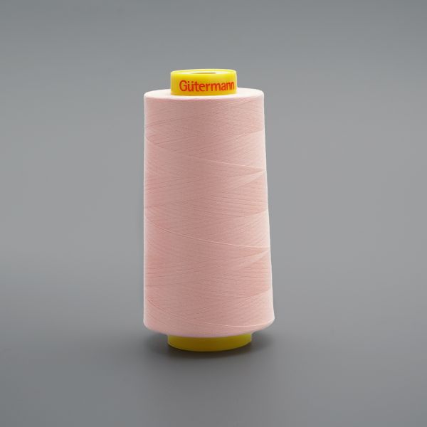 Нитка особо тонкая Gutermann Mara №150 (150/2), 5000 м, 713961, цв. 659 розовый персик, 1 катушка