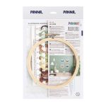 Набор для вышивания нитками Panna, Живая картина. Бабочка. Изабелла, 13х13 см