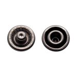 Часть кнопки рубашечной ⌀11 мм (C-часть), чер.никель, 100 шт, S090527, BIG