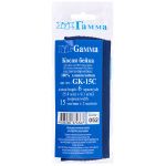 Косая бейка хлопковая 15 мм / 5 шт по 5.4 метра, №052 синий, Gamma GK-15C