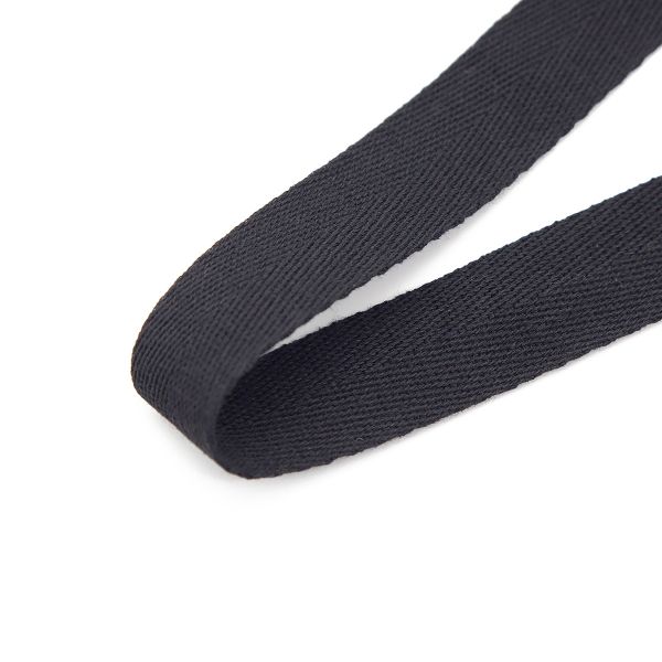 Тесьма (лента) киперная п/э+виск. 22 мм / 50 метров, 07-1019 (10 черный)