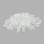 Крючки шторные для карниза 16 мм, петля для римских штор, 100 шт