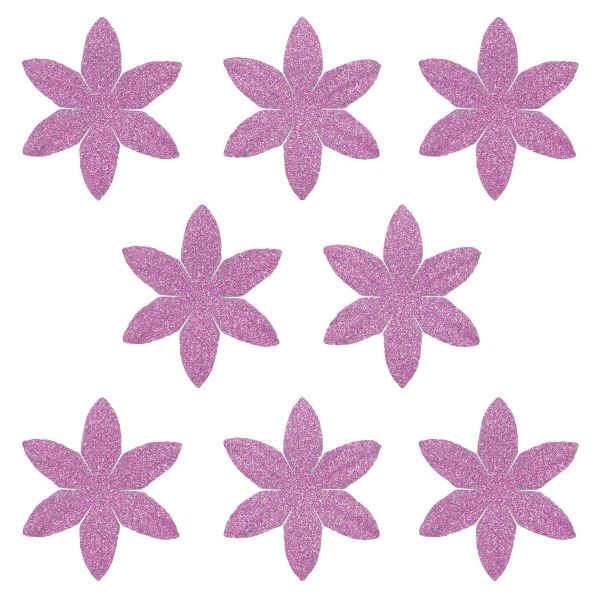 Лепестки бумажные с блестками 