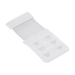 Удлинитель застежки для бюстгальтера 3*2, 40 мм, белый, 1 шт, Pony, 73404