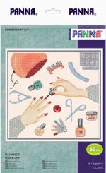 Набор для вышивания "PANNA" CE-7412 "Маникюр", 20 х20 см, Panna, CE-7412