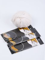 Набор круговых спиц для вязания Maxwell Black 80 см (2.0 мм/2.5 мм/ 3.0 мм)