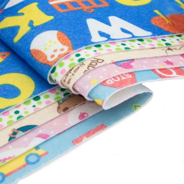 Фетр листовой мягкий ассорти с рисунком Дети, 1.0 мм, 170гр, 20х27см, 5 шт/упак, Astra&Craft