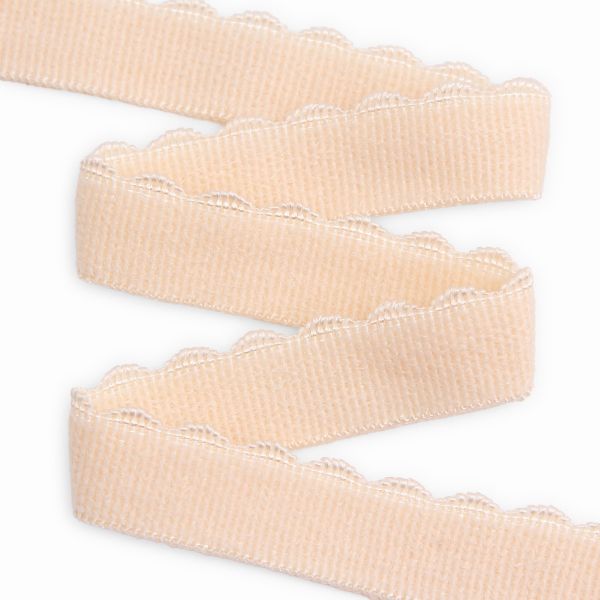 Резинка бельевая (отделочная) становая 12.0 мм / 50 метров, бежевый, (МЛ175.012/1)