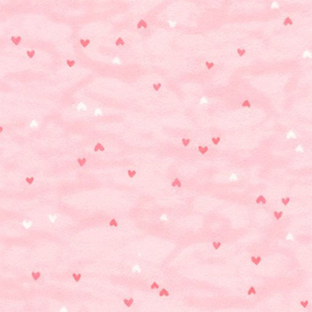 Ткань для пэчворка Peppy Baby Bunting Flannel, отрез 100х110 см, 146 г/м², SRKF-17010-10 Pink, Robert Kaufman