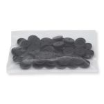 Пуговицы 2 прокола 24L (15мм), пластик (Blk-02 черный), 72 шт, CN 2807