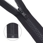 Молния трактор Arta Т6 (6 мм) 1 зам., разъем., 50 см, цв. 102 т.серый, уп.5 шт