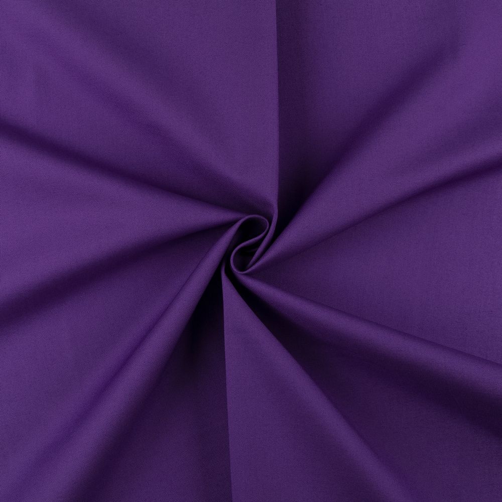 Ткань для пэчворка Peppy Краски жизни Люкс, рулон 112 см / 5 метров, 19-3526 фиолетовый, Peppy