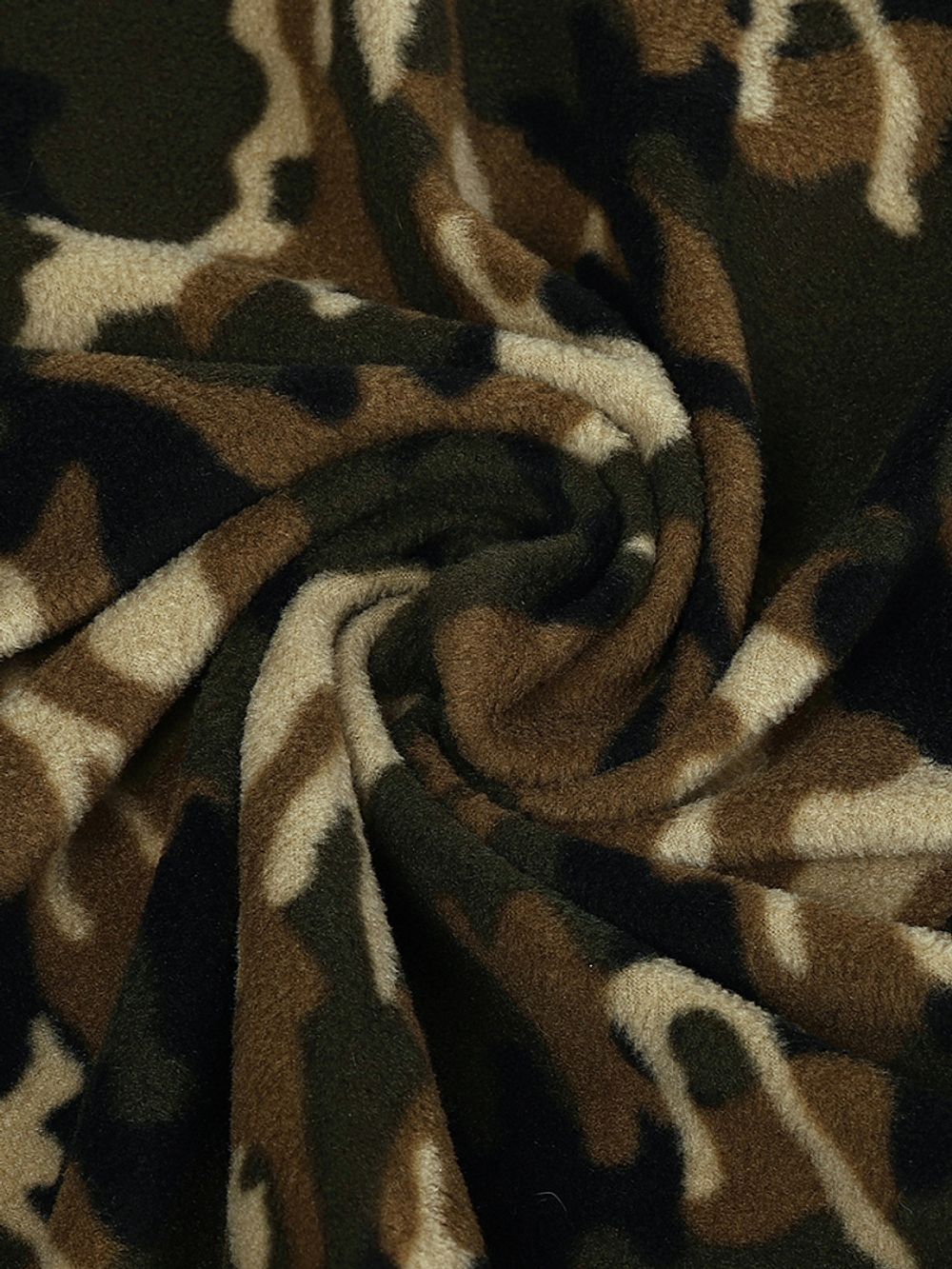 Флис 2-сторонний 190 г/м², 150 см / 2 метра, TBY-0059-К1.2, цв.К1 камуфляж