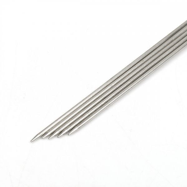 Спицы АРТИ-ЧУЛ-1,4 чулочные ⌀1,4 мм, (5 шт) в вакуумн.уп.