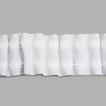 Лента (тесьма) шторная: сборка параллельная (1:2) 45 мм / 100 метров