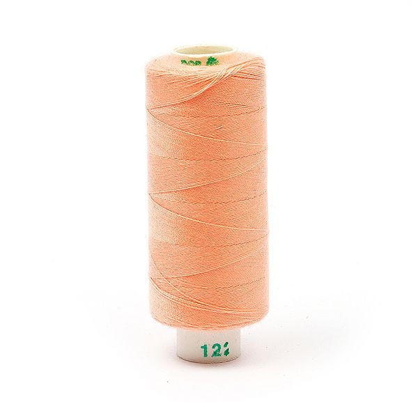Нитки швейные бытовые Dor Tak 40/2, 366 м / 10 кат., 122 персиковый