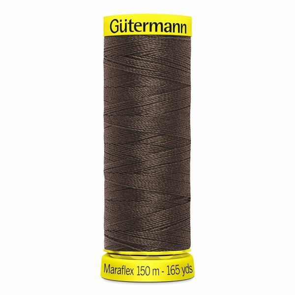 Нитки для трикотажа Gutermann Maraflex, 150м, 694 кофейный, 5 катушек