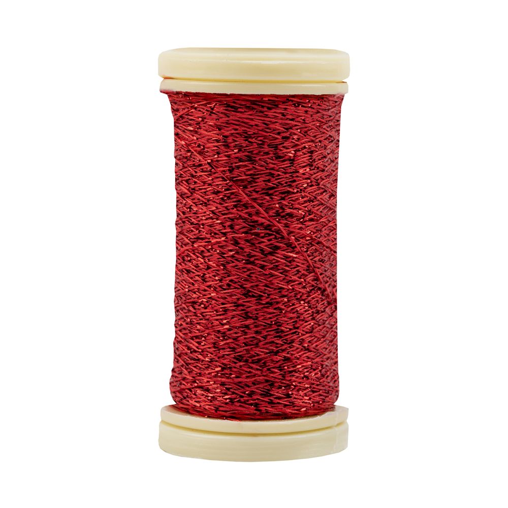 Мулине Gamma металлик M 5 мотков по 50 метров, M-121 красный, Gamma BRILL