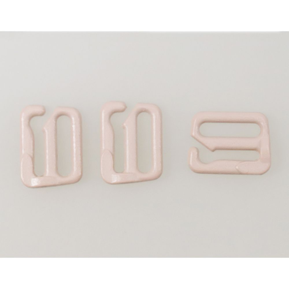 Крючки для бюстгальтера металл 10.0 мм, 168 серебристый пион, Arta, 50 шт