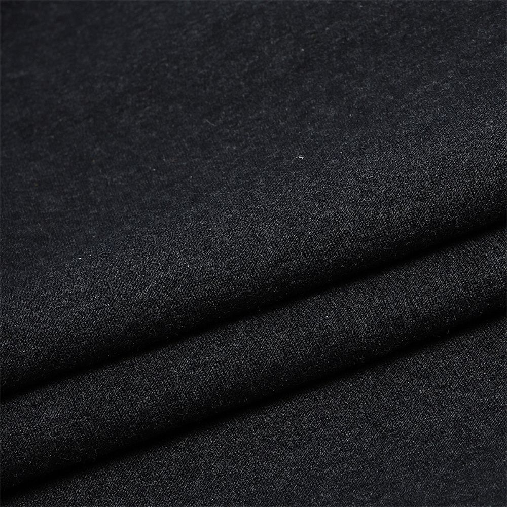 Футер 2-нитка петля поликоттон стрейч 220 г/м², 160 см / 3 метра, ФУТ2Х.TBY.ХЛ-ПЭ.СЕР.МЕЛ1.3, цв.серый меланж