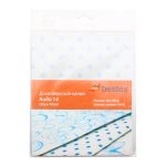 Канва дизайнерская Bestex 30х30 см, Фиолетовый горошек