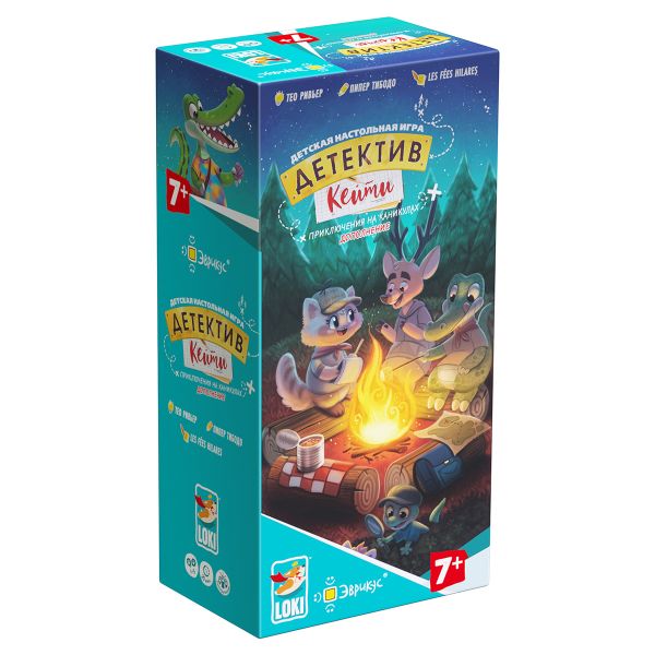 Игра настольная Детектив Кейти. Приключения на каникулах, Эврикус PG-17362