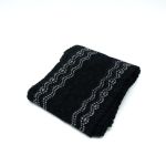 Кружево бельевое эластичное 180 мм / 10 м, черный, S090718